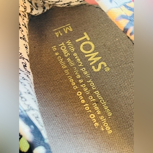 Tom’s mens faces size 14 NEW - Picture 4 of 5